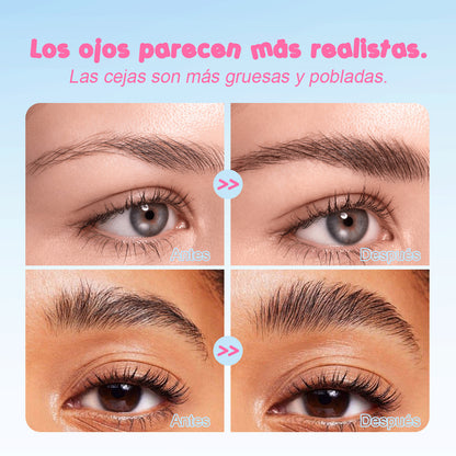 Cera y jabón para cejas | Fijación de 24 horas, waterproof y efecto laminado
