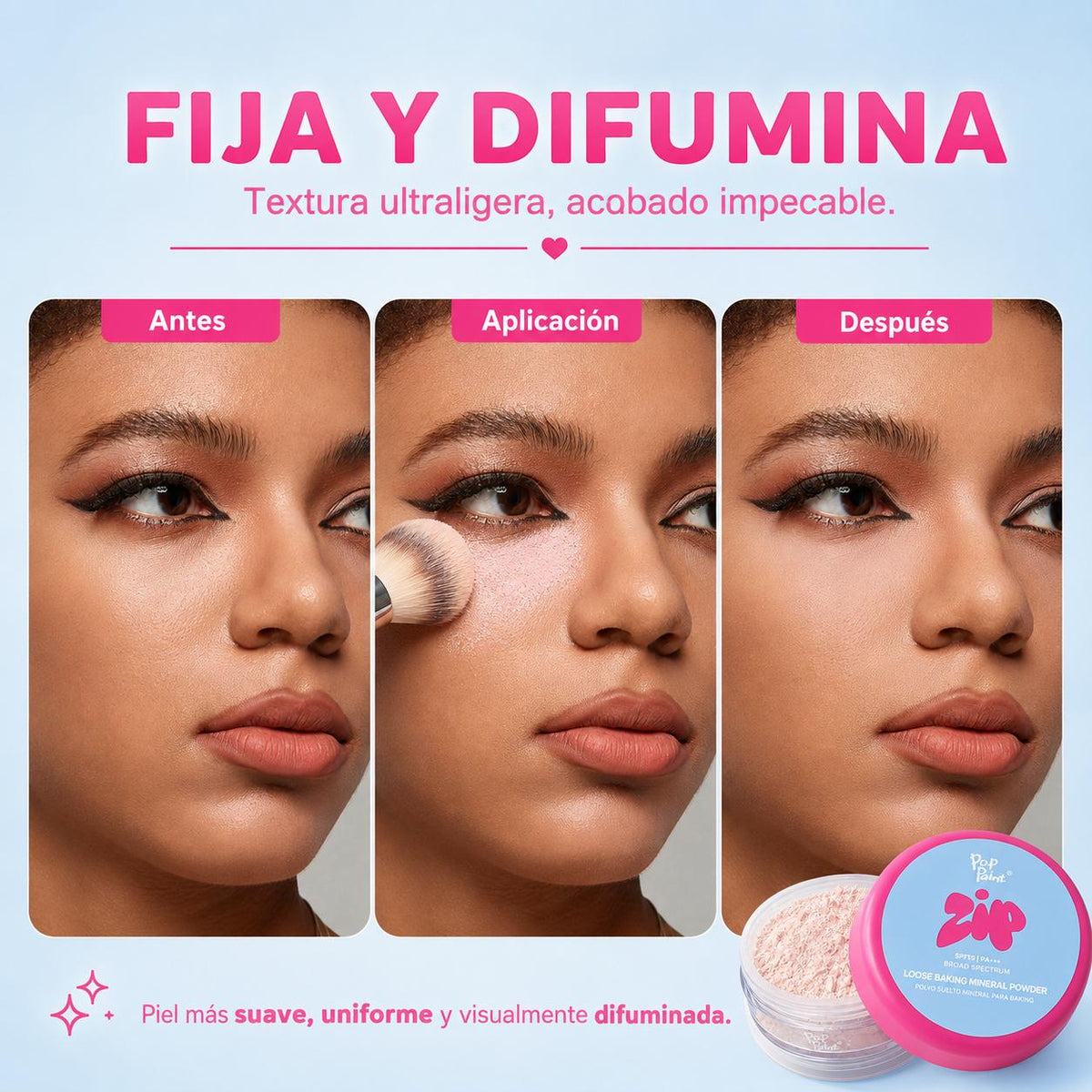 Loose Baking Mineral Powder with SPF 35+++