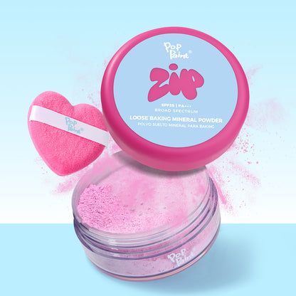 Polvo mineral suelto sellador | SPF 35 PA+++ - Polvo fijador con control de grasa