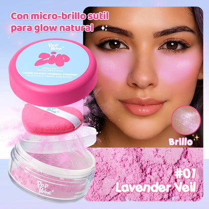 Polvo mineral suelto sellador | SPF 35 PA+++ - Polvo fijador con control de grasa