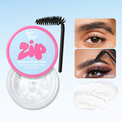 Cera y jabón para cejas | Fijación de 24 horas, waterproof y efecto laminado