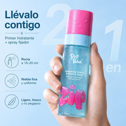 Jelly-To-Mist Hydration & Oil Control Setting Spray