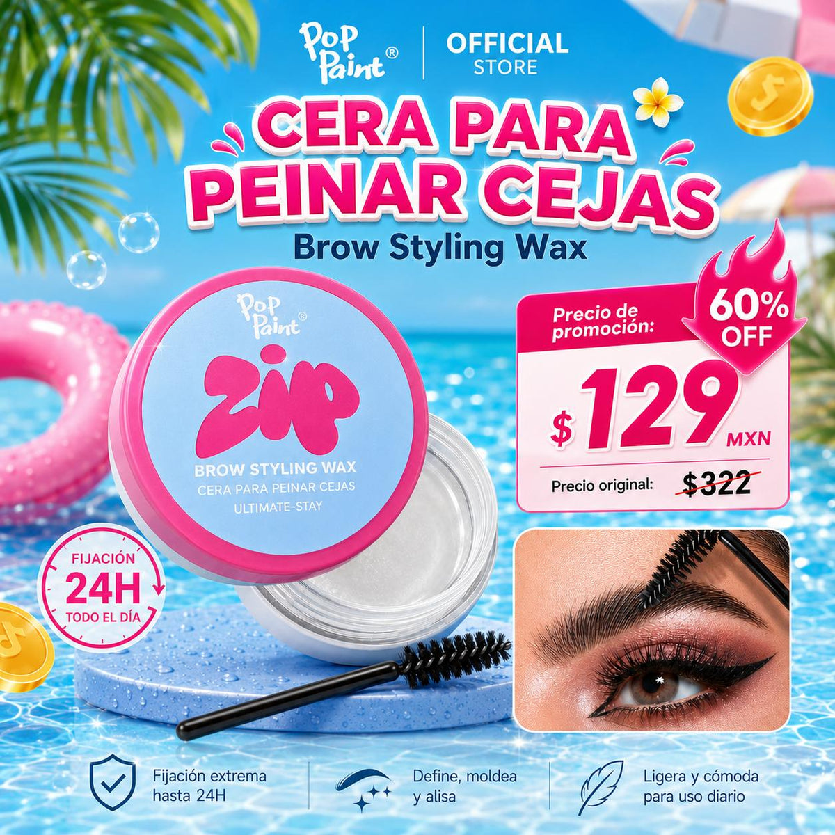 Brow Styling Wax - Brow Gel