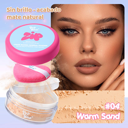 Polvo mineral suelto sellador | SPF 35 PA+++ - Polvo fijador con control de grasa